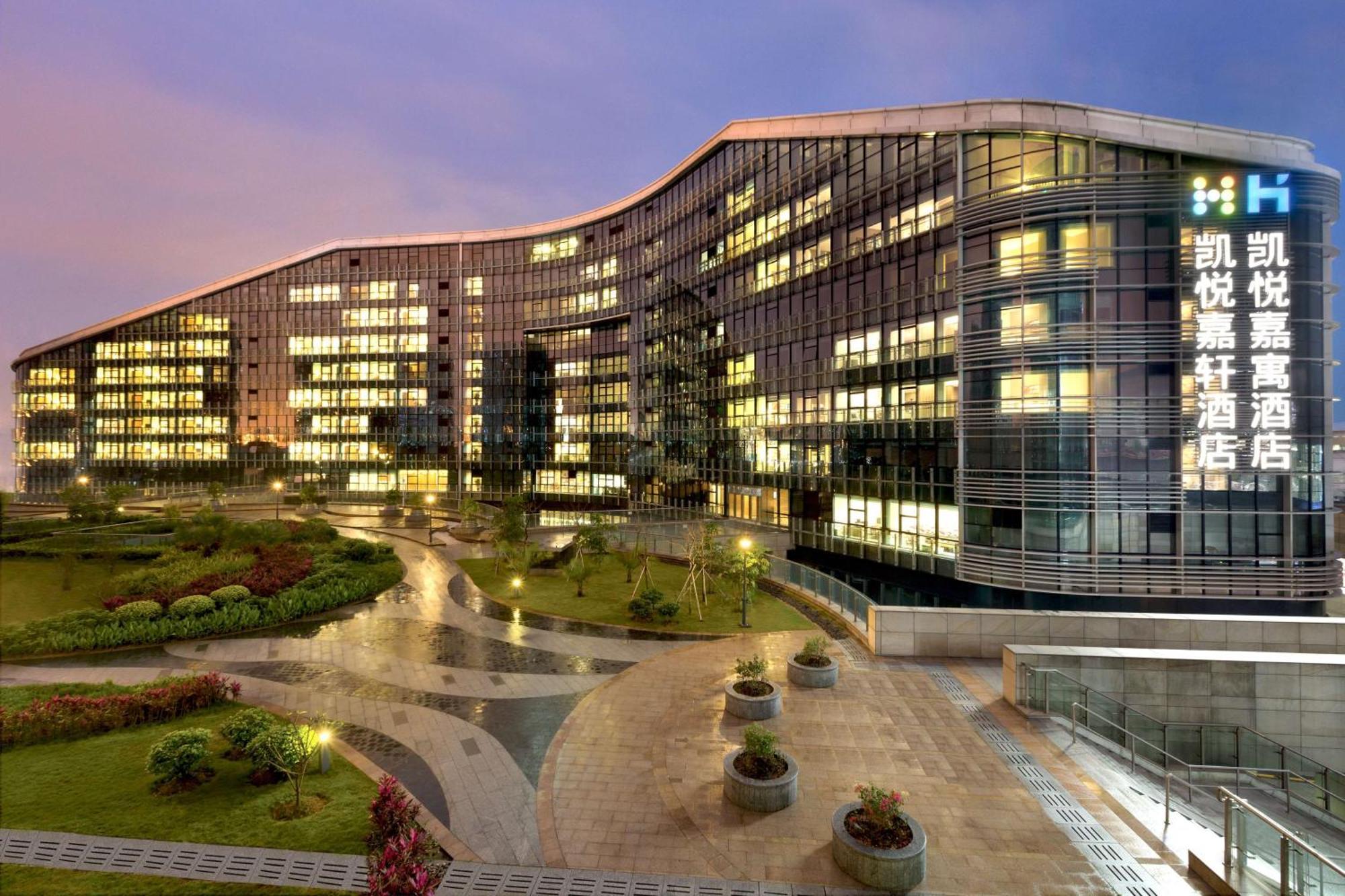 Hyatt House Shenzhen Airport Hotell Exteriör bild